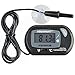 Produktbild Vektenxi Premium Quality Aquarium Thermometer - LCD Digitales Fühlerthermometer für Aquarium Terrarium - Schwarz