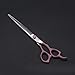 Produktbild Nalkusxi 7-Zoll-8-Zoll-Haustier-Schere Friseurschere, Hundefrisur allgemeine professionelle Beauty-Tools (Color : Pink, Size : 7 inch)