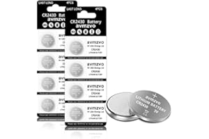 AVMZVO CR2430 Pile Bouton Batterie au Lithium 3V CR-2430 8 Piles【5 Ans Garantie】