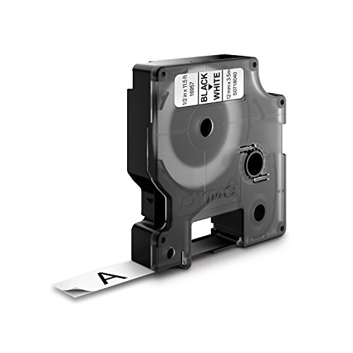 Dymo D1 Flexible Cintas autoadhesivas para impresoras LabelManager rollo de 12 mm x 3 5 m Negro sobre Blanco Dymo D1 Flexible Cintas autoadhesivas para impresoras LabelManager rollo de 12 mm x 3 5 m Negro sobre Blanco