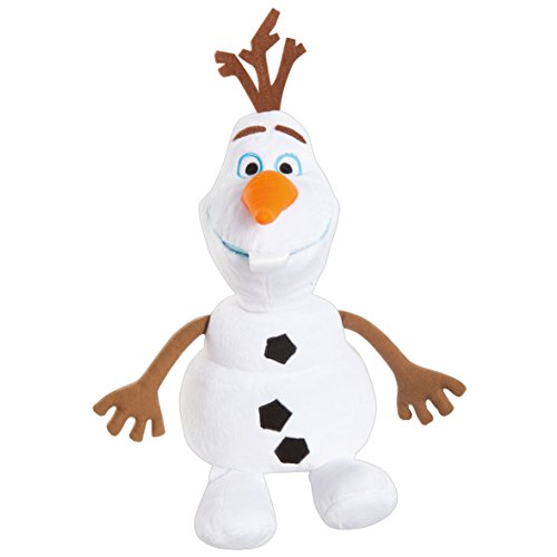 2 in 1 XL Die Eiskönigin Olaf Nachtlicht + Plüschfigur Nachttischlampe Frozen Anna Elsa Sven - 5
