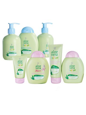 Preisvergleich Produktbild Aloe Vera Baby Pflege-Set 7-teilig