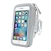 Produktbild Grau Running Sport Gym Reißverschluss Armband für wileyfox Swift 2 x/Plus/Spark X/Sony Xperia L1/Xperia XA1/Xperia XZ/Blackberry Keyone/dtek60/BLU Vivo XL 2/BLU R2/VIVO 6/VIVO 8/Motorola Moto G5S Plus/E4 Plus