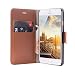 Produktbild JT Berlin LederBook Style für Apple iPhone 6 / 6S in cognac [Echtleder | Handarbeit | Standfunktion | Kartenfächer | Magnetverschluss] - 10038