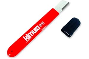 Kimura® Affilatrice professionale per attrezzi da giardino, in carburo di alta qualità, multiuso, ideale per cesoie, cesoie, cesoie da giardino, forbici e accette, impugnatura ergonomica in vinile