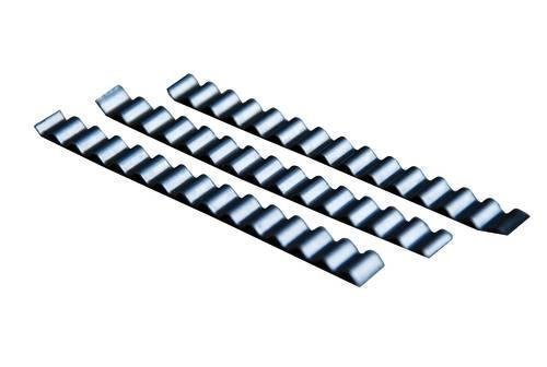 Preisvergleich Produktbild 100 Stück Estrichklammern Estrichverbindungsklammern Wellenverbinder Gießharz Epoxi Estrichverbinder Rissverschluss 70 x 6 mm