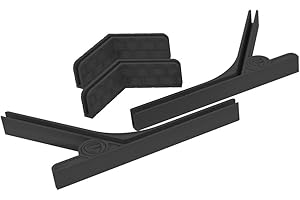 Feldherr Spielleiter-Set kompatibel mit HeroQuest (2021) - Stützen und Halter für einen stabilen Stand des Sichtschirms und Buch der Abenteuer, Farbe:Schwarz