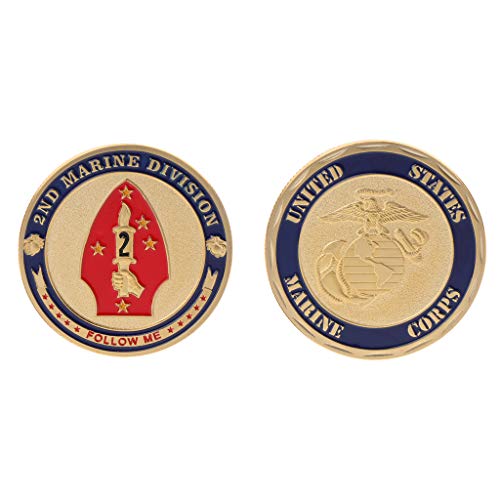 Preisvergleich Produktbild TShopm Gedenkmünze Marine Corps 2. Marine Division Collection Kunstgeschenk Souvenir