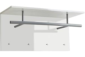 ‎FMD MÖBEL FMD Möbel, 441-101 Spot Up Wandgarderobe, melaminharz beschichtete spanplatte, maße 72.0 x 35.0 x 29.3 cm (BHT)