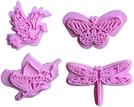 LYNCH Butterfly Dragonfly Cutter Mold Sugarcraft Fondant Cake Decorating DIY Tool