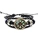 Produktbild XIANNU Damen Armband,grüne Fenstergitter Chain Glass Wristwear Time Gem Anweisung Armband Geschenke europäischen und amerikanischen Schmuck Geschenk