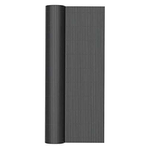 Songmics PVC Sichtschutzmatte 80 x 800 cm (Zusammengesetzt aus 2 Matten, je 80 x 400 cm) GPF088G - 9