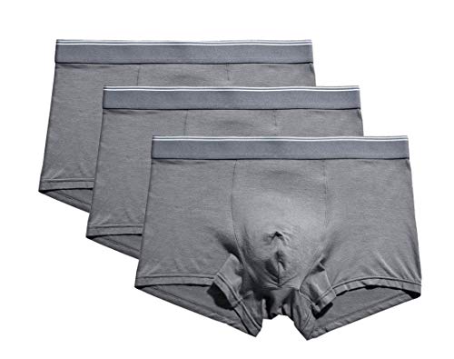 Femaroly Mens 4 Pack Boxer Briefs Underwear Modal Stretch Soft Underpants