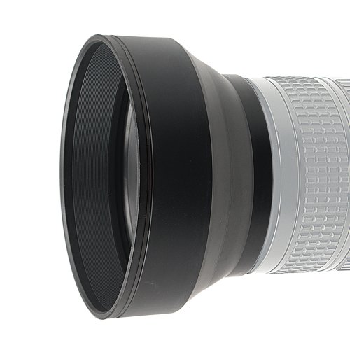 Kaiser Fototechnik 6853 - Parasol para Objetivos 46 mm, Negro