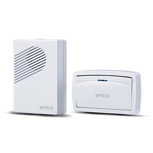 Preisvergleich Produktbild Mondpalast @ Türklingel Funktürklingel Bell Türgong Kabellose Funk Klingeln Steckdose Glockenspiel wireless doorbell chime Easy-Installation Tragbare Chime 50m Reichweite für Zuhause Bürogebäuden Fabriken Hochhaus etc