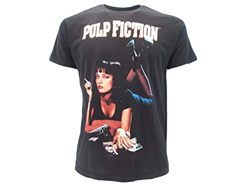 Pulp Fiction - Camiseta - para Hombre Negro Medium