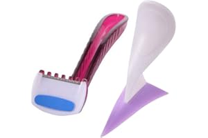 Danlai Dreiecksform Bikini Trimmer Sexy Weibliche Schamhaarentfernung Rasierschablone Private Form Secret Intime Tools Kit