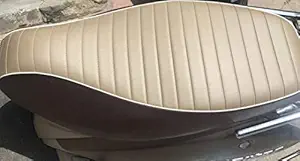 Home Gears Jupiter Leather Seat Cover (Dark Brown/Black/Coffee and Beige)