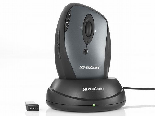 Preisvergleich Produktbild SilverCrest PC-Funkmaus kabellose Maus mit Ladestation