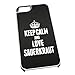Produktbild Weiß Schutzhülle für iPhone 5/5S 1500 schwarz Keep Calm und Love Sauerkraut