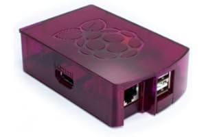 ONENINEDESIGN Boîtier Raspberry PI Modèle B (pas pour Pi 2 ou B +!), couleur: rose, framboise; monté en 30 secondes, sans vis, fabriqué en Europe