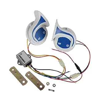 RWT Mocc Bike 18 in 1 Digital Tone Magic Horn For Universal Car- Set of 2