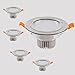 Produktbild OOFAY LIGHT® Packung mit 4, 5W LED Deckenspot Einbau Downlight Super hell Runde Deckenleuchte 5730 SMD Spotlight - 90 mm Ausschnitt 70 mm Tiefe , B , warm white 3000K