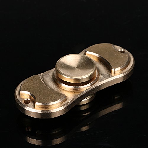 Fidget Spinner for Release Stress and Anxiety Attention Finger Gyro Durable High Speed Desk Toy for Children and Adults (Dual-Copper) Fidget Spinner for Release Stress and Anxiety Attention Finger Gyro Durable High Speed Desk Toy for Children and Adults (Dual-Copper)