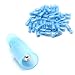 Produktbild 100 Stück Rundstecker männlich blau 1,5-2,5 mm² Steckmaß 4mm Vollisoliert Steckverbinder Kabelsteckschuhe Kabelschuhe Verbinder aus Messing verzinnt