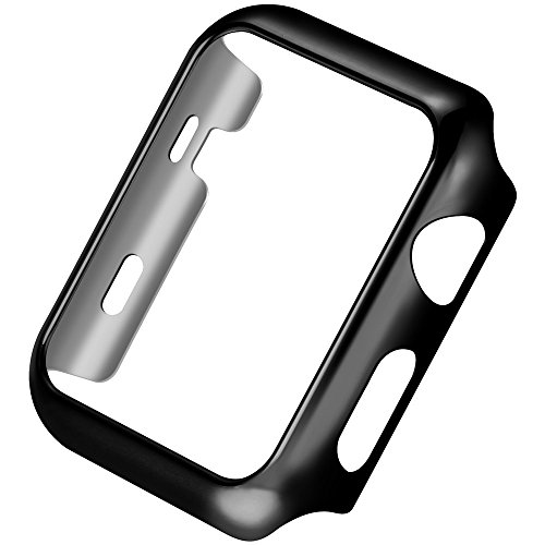 Pinhen Apple Watch Funda Series 2 HOCO Funda Protector de Pantalla de Met  lico Ligero para Apple Watch Series 2  42MM Black 