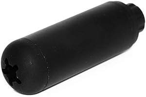 AIRSOFT WEBSITE Airsoft Gear Parts Accessories 5KU 117mm Aluminium Poseidon Style Micro Suppressor Silencer Barrel Extension Tube -14mm CCW