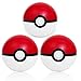 Produktbild Carchet 1720-04 - Pokémon Pokébälle aus Plastik für Karneval Kostüm Cosplay Nintendo Ash Ketchum