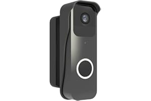 ZLiT Soporte para timbre de video parpadeante, ángulo ajustable, a prueba de polvo, protector de timbre de video para timbre de video parpadeante