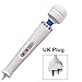 Price comparison product image Bunny Rabbit Toys New 10 Speeds Magic Wand Massager,Big Massage Stick AV Vibreators ylovego Clit Vibreator ylovego Women 32 * 6CM UK White,Vibreators Adul