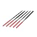 Produktbild Mountxin Proskit 2 Typies 5Pcs Head Shapes Anti-Skid Handle Needle File Set for Jewelry - Red(180MM)