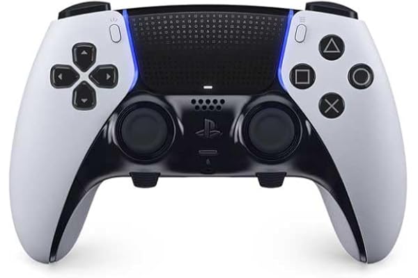 Playstation Sony, Manette 5 DualSense Edge, Sans Fil, Touches Arrière & Joysticks Interchangeables, Gâchettes Réglables, Profils Personnalisables, Compatible PS5/PC, Couleur : Blanche et Noire