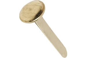 ACCO BRANDS ACCO Solid Brass Fasteners, 1 1/4 Inch Capacity, 100 Count, (A7071505)