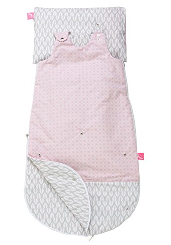 Preisvergleich Produktbild Motherhood 3 in 1 Babyschlafsack mit Kopfkissen und Kissenbezug Bäume rosa
