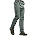Produktbild Walk-Leader Herren Outdoor-Hose zum Klettern, Wandern, schnell trocknend, untere Beinteile abnehmbar Gr. XXL, hellgrau
