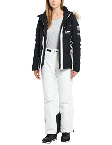 Ultrasport Damen Skijacke Snowflake in Rot o. Schwarz - Alpin Softshelljacke winddicht, wasserdicht & atmungsaktiv - Funktions Outdoorjacke mit Ultraflow 8.000 – Bild 8
