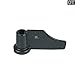 Produktbild Unold 8650001 ORIGINAL Rührhaken Knethaken Mitnehmer Klein Schwarz z.T. BACKMEISTER 8641 8650 8658 Brotbackautomat auch AFK Black&Decker Bomann Breville Clatronic Elta FIF Germatic Medion Quigg