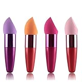 Oyedens 1PC Puff Sponge Makeup Esponjas Para Maquillaje CosméTico Liquid Base De Maquillaje Crema Corrector Esponja Cepillo Lollipop (plano inclinado)