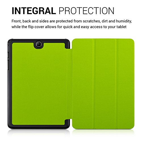 kwmobile Hülle für Samsung Galaxy Tab A 9.7 T550N / T555N / P550N – Smart Cover Case Tablet Schutzhülle Kunstleder – Ultra Slim Tabletcase Grün - 4