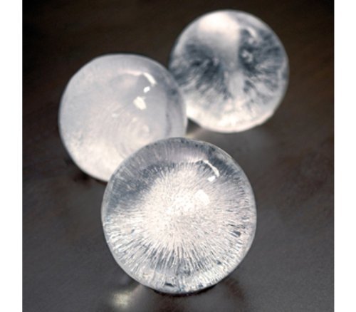 BarLife Icy Balls XXL – Eiswürfelform zum Erstellen von riesigen runden Eiskugeln – 6cm Durchmesser – 2er Set - 2