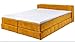 Produktbild Froschkönig24 LAS VEGAS Boxspringbett 160x200cm Bett Komfortbett Doppelbett Ehebett Gold, Ausführung:Variante 2