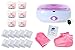 Kit: Paraffin Bath(Wax) XL, Hands, Feet, 6x ROSA MOSQUETA (6 X 500ml = 3000ml) + Heater XL-size, PREMIUM QUALITY, UK Plug Adapter