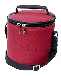 Aafeen Maroon Lunch/Tiffin Bag (Z629)