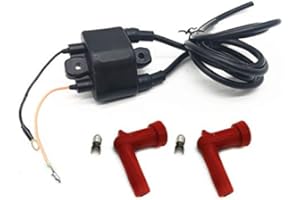 MOTOCEO Outboard Ignition Coil For Yamaha 50HP 60HP 1995 1996 1997 1998 1999 2000 2001 2002 2003 2004 62Y-85570-00-00