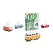 Price comparison product image VW Bus Card Holder on Wheels yellow