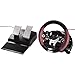 Produktbild Hama Racing Wheel Lenkrad (für PlayStation 3 und PC, Dual Vibration, mit Gas und Bremspedal, USB-Anschluss, Thunder V5, exklusives PC/PS3 Lenkrad) schwarz/rot/metallic